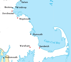 MA, USA Map